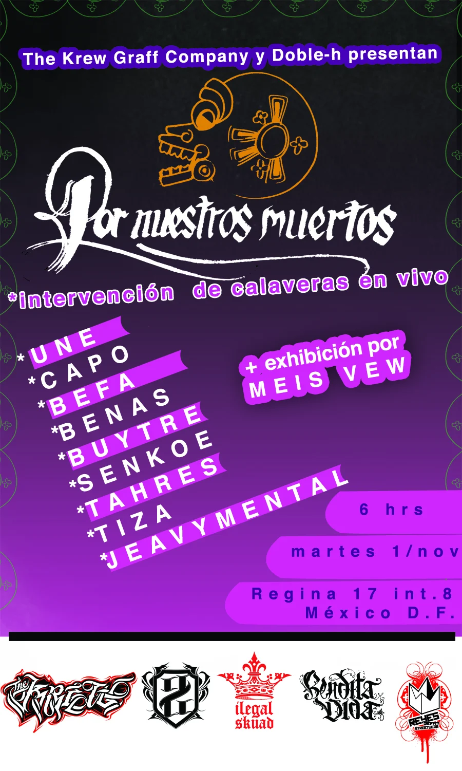Por Nuestros Muertos | The Krew Graff Company