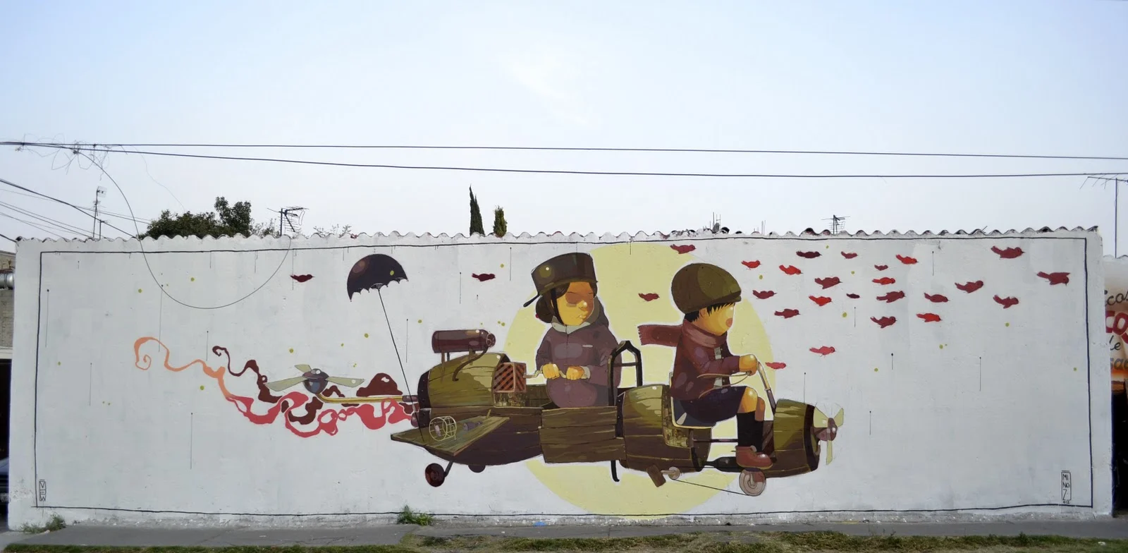 Graffiti: Minoz Vew | "Querer ser" por Odher Vew Professional Thinkers