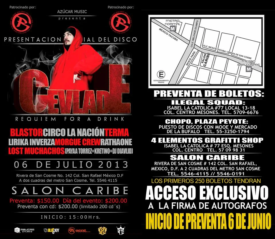 Cevlade en Mexico (2013)
