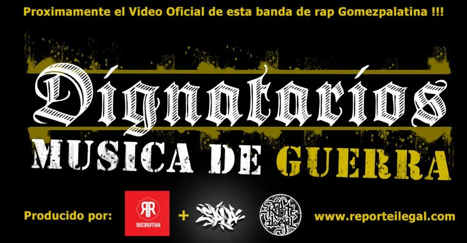 Publicidad: Dignatarios | Música de guerra - Próximamente Publicidad: Dignatarios | Música de guerra - Próximamente