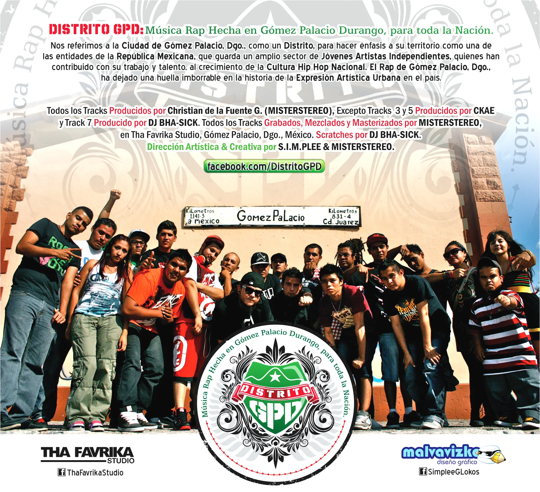 Distrito GPD - Flyer Descarga Gratuita