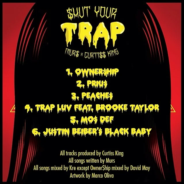 Murs & Curtiss King - Shut your trap (back)
