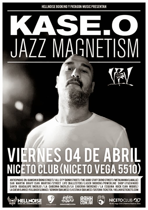 Kase.O en Argentina 2014